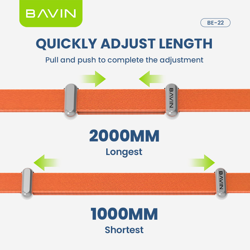 BAVIN BE22 Magnetic Lanyard Phone Crossbody Woven Adjustable w/ Quick Release Strap for iPhone 17 Series