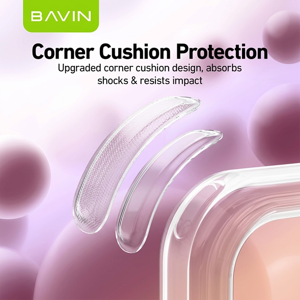 BAVIN FS2 Premium Shockproof Clear Case Soft Silicone For iPhone 18/17/16/15/14/13/12/11/X Series