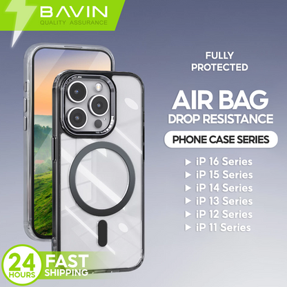 BAVIN E-YX304-XX Magnetic Wireless Phone Case for iPhone Pro Max Series