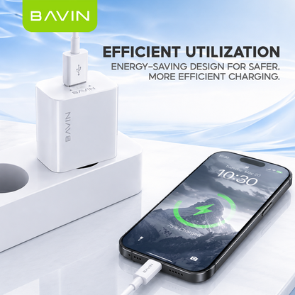 BAVIN PC515 Universal Adapter Charger Smart Mini USB Over Charge Protection for Micro / iPhone / Type-C
