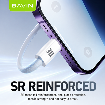BAVIN CB169 / CB179 60W Fast Charging Data Cable Type-C to iPhone & Type-C to Type-C Cord for iPhone 17