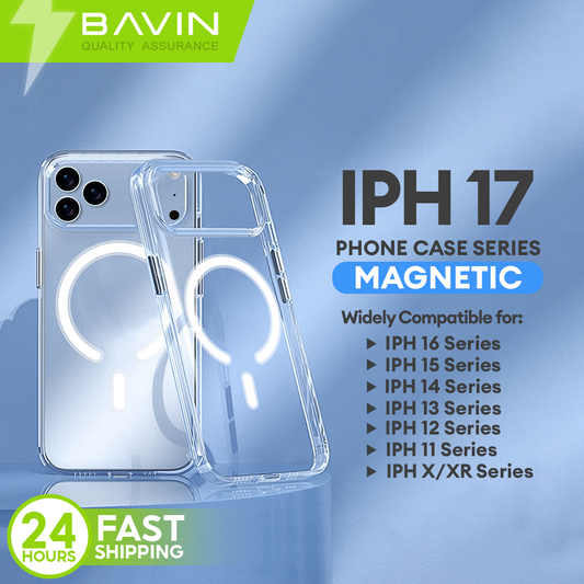 BAVIN E-FS Magnetic Magsafe Anti-Fall Case for iPhone 11 - 17 Series