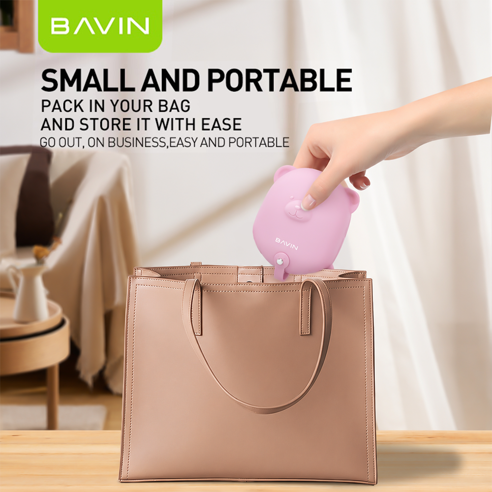 BAVIN BE03 Mini Bear Data Cable / Earphone Storage Bag Gadgets Storage Bag Organizer Accessories