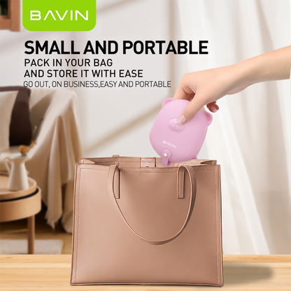 BAVIN BE03 Mini Bear Data Cable / Earphone Storage Bag Gadgets Storage Bag Organizer Accessories