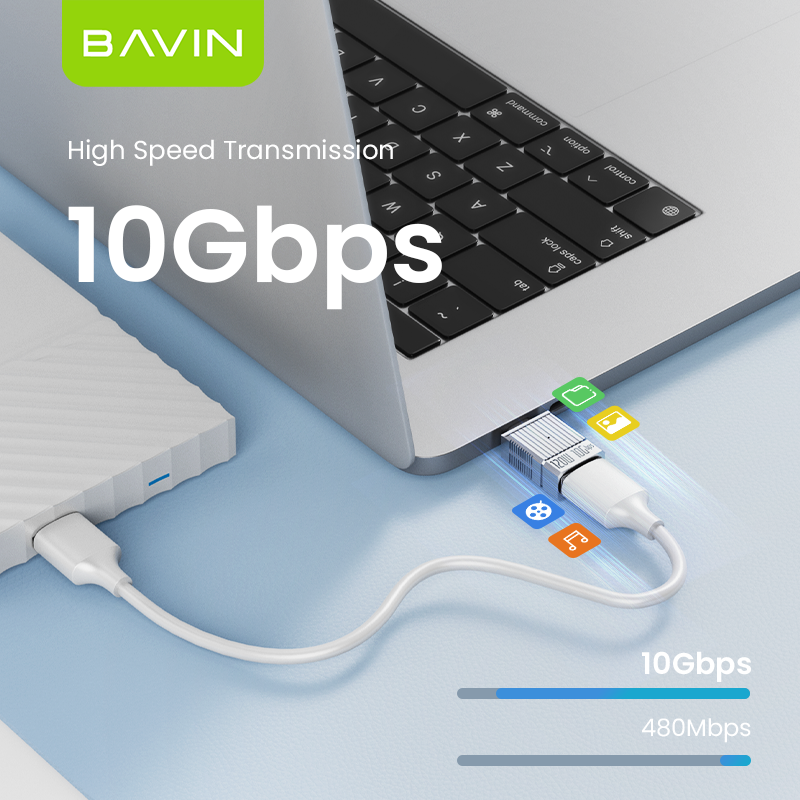 BAVIN U-O-65 120W Plug & Play Adapter w/ 10Gbps USB 3.1 O67 O68 O69 O70