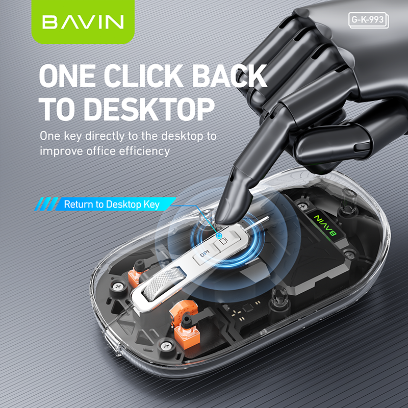 BAVIN G-K-993 Wireless Dual-Mode Gaming Mouse