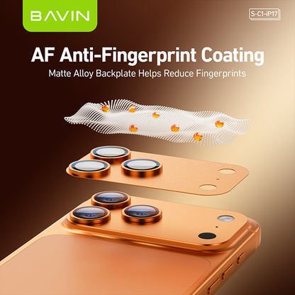 BAVIN SC1 360° Full Cover Tempered Glass Camera Lens Protector for iPhone 17 /17 Air /17 Pro /17 Pro Max