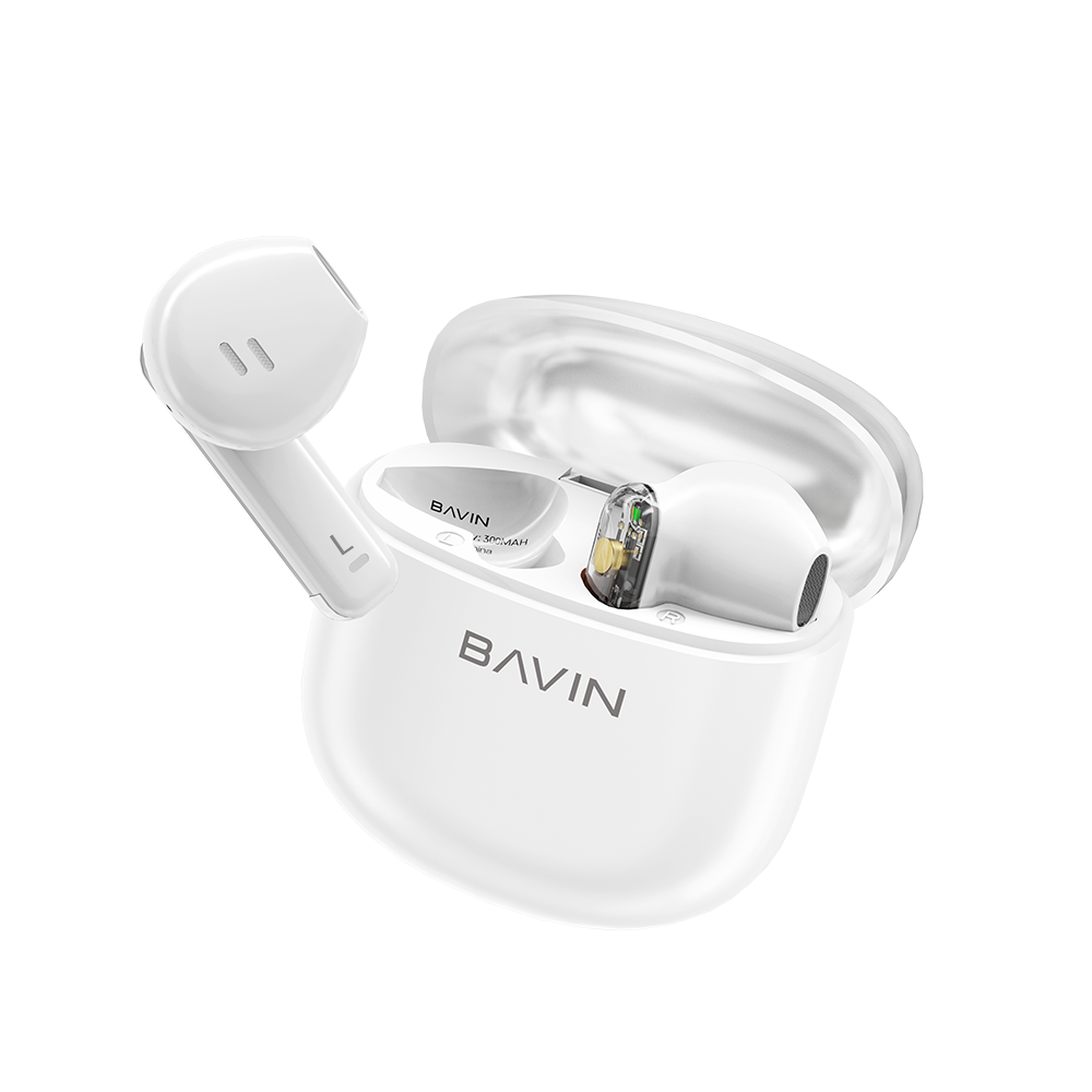 BAVIN HB-BA-61 TWS Bluetooth 5.3 Earbuds | HiFi Sound | 5H Playtime | Touch Control | Type-C Charging | iOS & Android