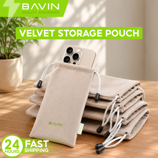 BAVIN ET06 Portable Protection Storage Pouch Bag Pocket For Charger/ Cable/Phone/Power Bank