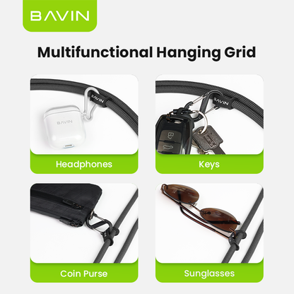 BAVIN BE13 Crossbody Phone Lanyard Necklace Strap Long Universal Strap for Phone Case w/ Safety Clip