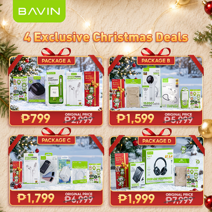 BAVIN Christmas Gift Set Ready-to-Gift | Gift Box,Bag & Card Included for Family, Friends,Colleagues