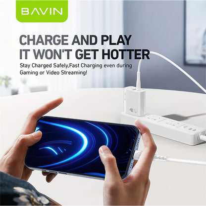 BAVIN C-PC951 20W Dual-Port PD Charger
