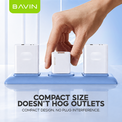 BAVIN PC515 Universal Adapter Charger Smart Mini USB Over Charge Protection for Micro / iPhone / Type-C