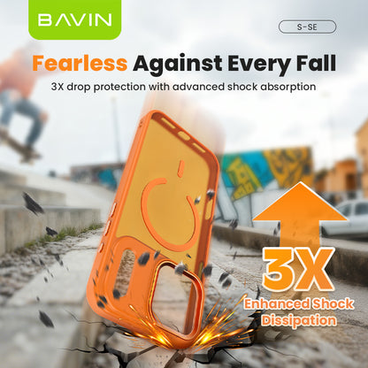 BAVIN SE Strong Magnetic Phone Case Durable Shockproof Fully Protected Compatible For iPhone 17 Series