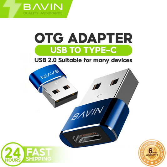 BAVIN O5 Mini Portable OTG Adapter Charging & Data Sync Transmission USB3.0 converter Type-C to USB