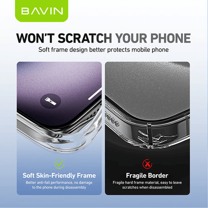 BAVIN E-FS Magnetic Magsafe Anti-Fall Case for iPhone 11 - 17 Series