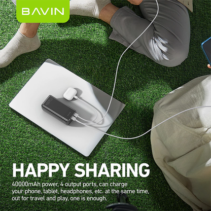 BAVIN PC069 Pro 22.5W 40000mAh Fast Charging Large Capacity Powerbank w/ Multiple 3.0A Output & Input