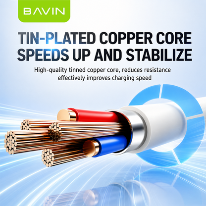 BAVIN CB169 / CB179 60W Fast Charging Data Cable Type-C to iPhone & Type-C to Type-C Cord for iPhone 17