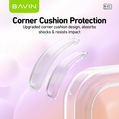 BAVIN CC Fully Protected Durable Magnetic Crystal Clear Phone Case Compatible For iPhone 17 Pro Max Series