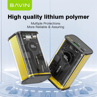 BAVIN PC1012 10000mAh Fast Charging Powerbank with 22.5W USB Charging / Type-C Input & Output