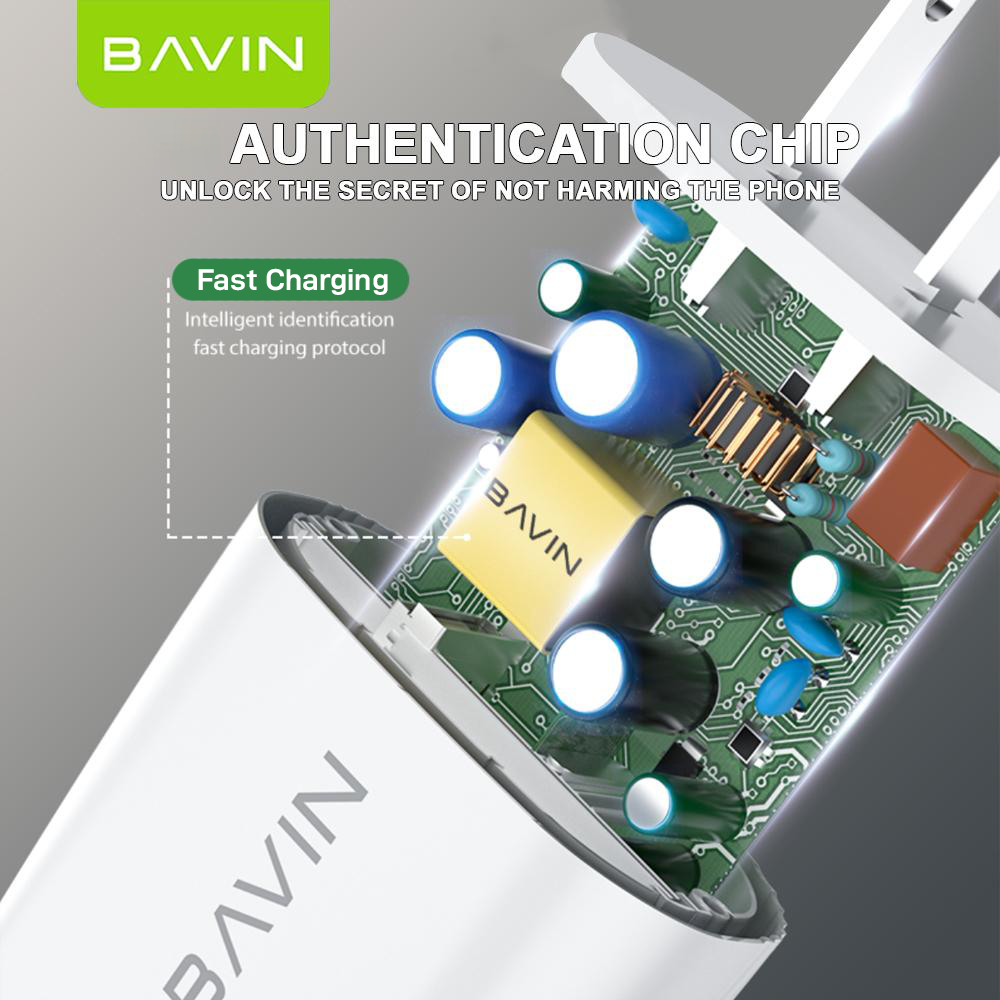 BAVIN C-PC586-XX Fast Charger Qualcomm 3.0 w/ USB Port