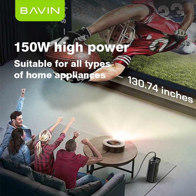 BAVIN PC021 54600mAh 150W Portable Power Supply Powerbank 22.5W w/ LED Light & Display