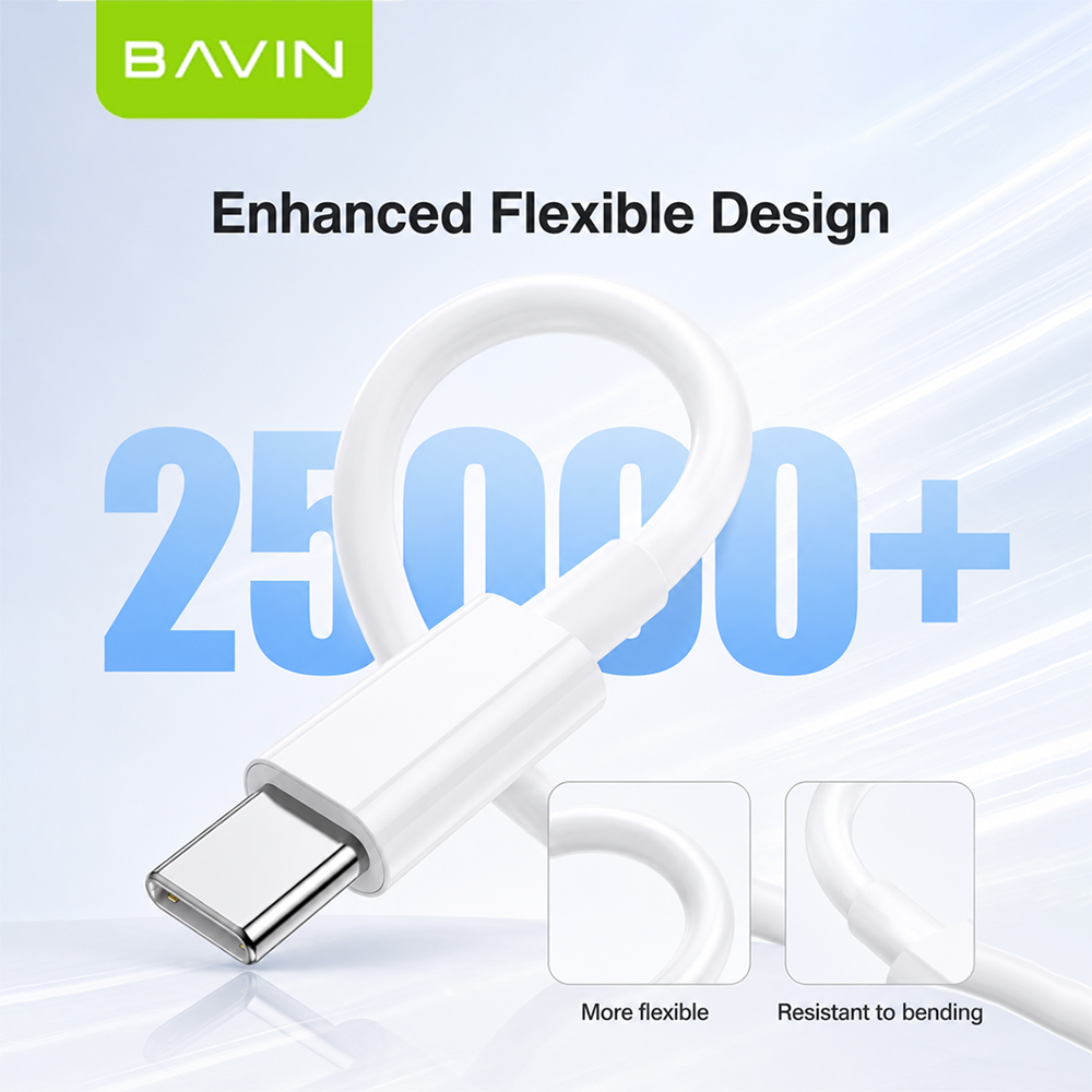 BAVIN CB169 / CB179 60W Fast Charging Data Cable Type-C to iPhone & Type-C to Type-C Cord for iPhone 17