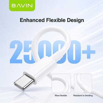 BAVIN CB169 / CB179 60W Fast Charging Data Cable Type-C to iPhone & Type-C to Type-C Cord for iPhone 17