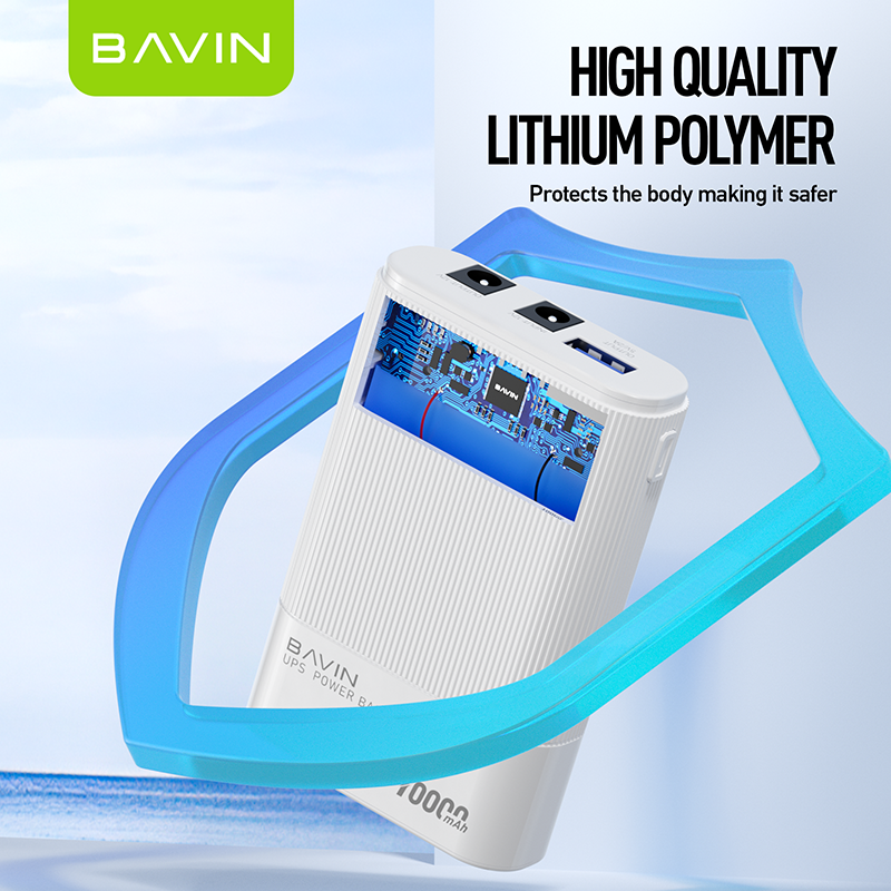 BAVIN Y-PC037 Pro 10000mAh UPS Powerbank / For Internet Router & Universal Devices