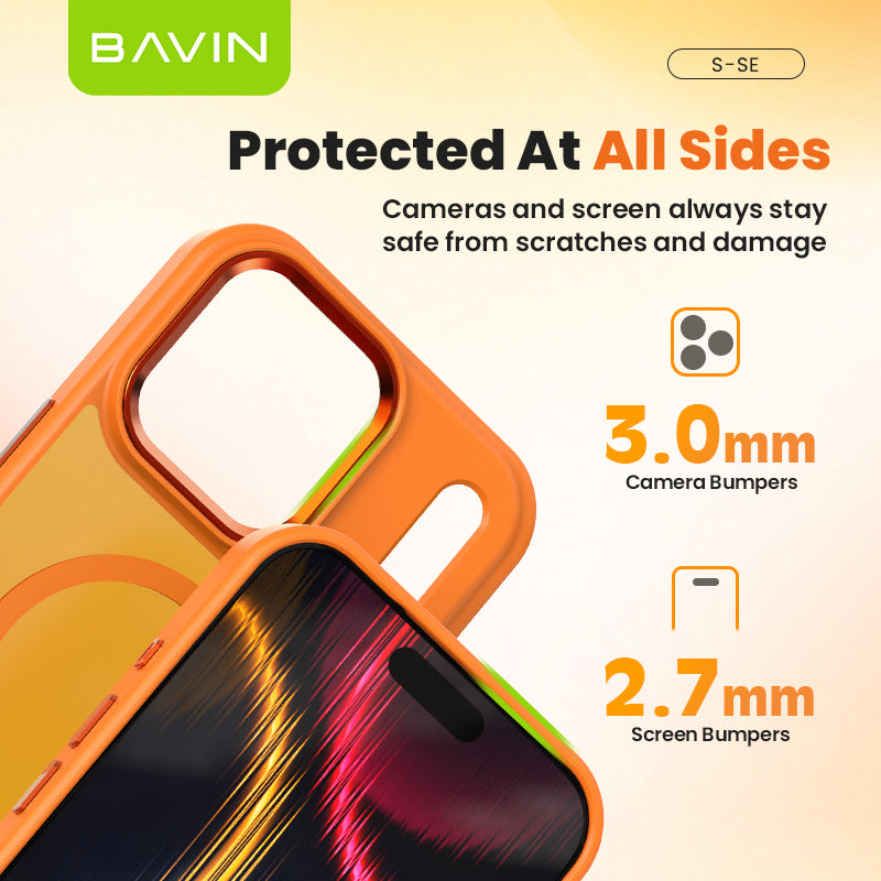 BAVIN SE Strong Magnetic Phone Case Durable Shockproof Fully Protected Compatible For iPhone 17 Series