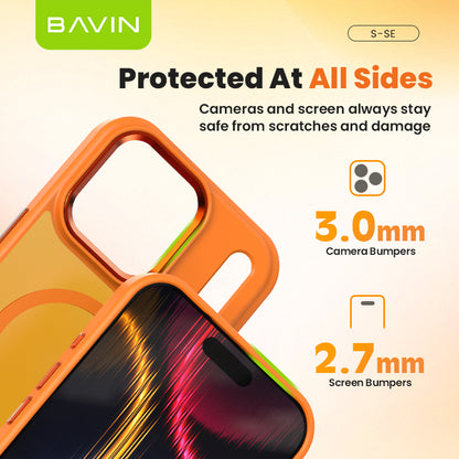 BAVIN SE Strong Magnetic Phone Case Durable Shockproof Fully Protected Compatible For iPhone 17 Series