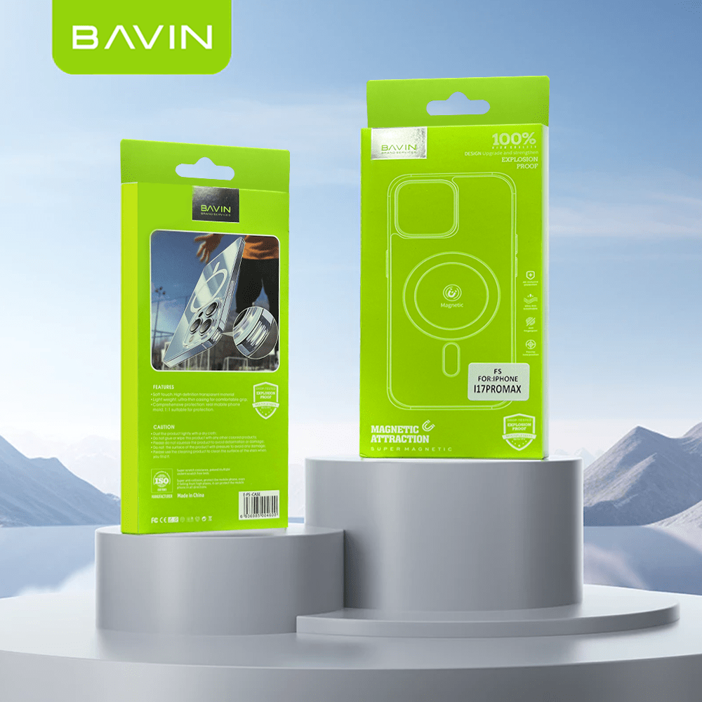 BAVIN E-FS Magnetic Magsafe Anti-Fall Case for iPhone 11 - 17 Series