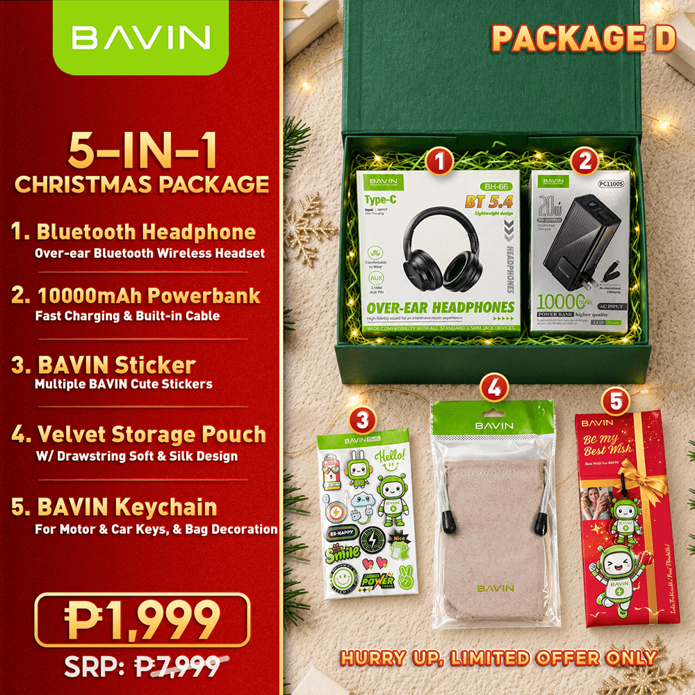 BAVIN Christmas Gift Set Ready-to-Gift | Gift Box,Bag & Card Included for Family, Friends,Colleagues