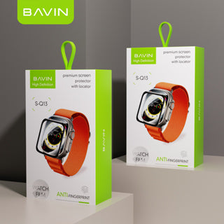 BAVIN S-Q13-XX Smartwatch Scratch Resistant & Anti-Fingerprint Tempered Glass Protector