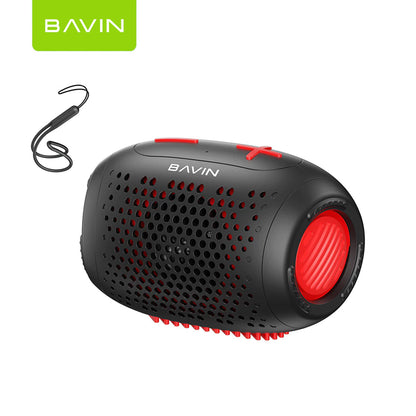 BAVIN BM31/BM32 Portable Bluetooth Speaker Big Sound Deep Bass Hi-Res Sound Audio w/1200mAh+Lanyard