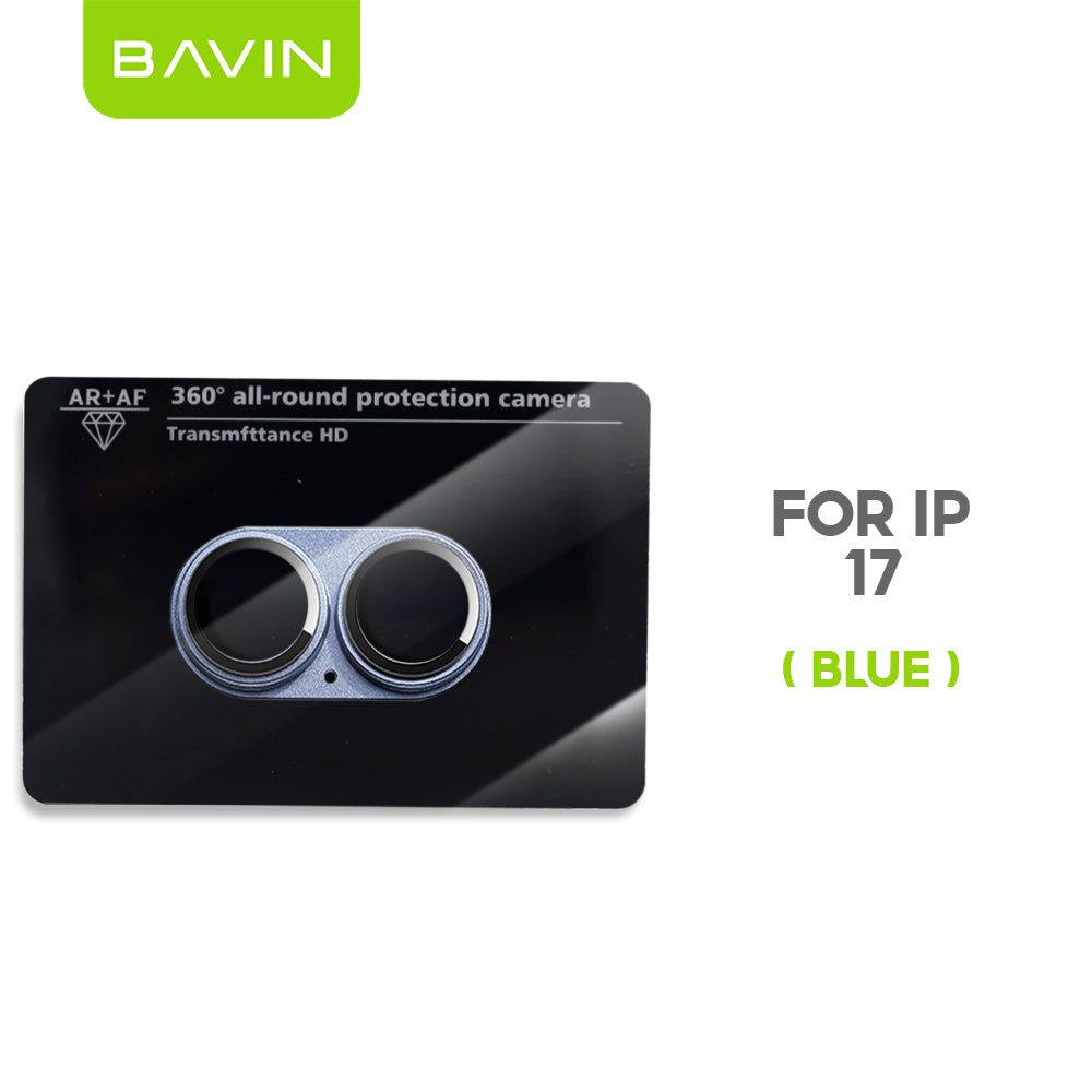 BAVIN SC1 360° Full Cover Tempered Glass Camera Lens Protector for iPhone 17 /17 Air /17 Pro /17 Pro Max