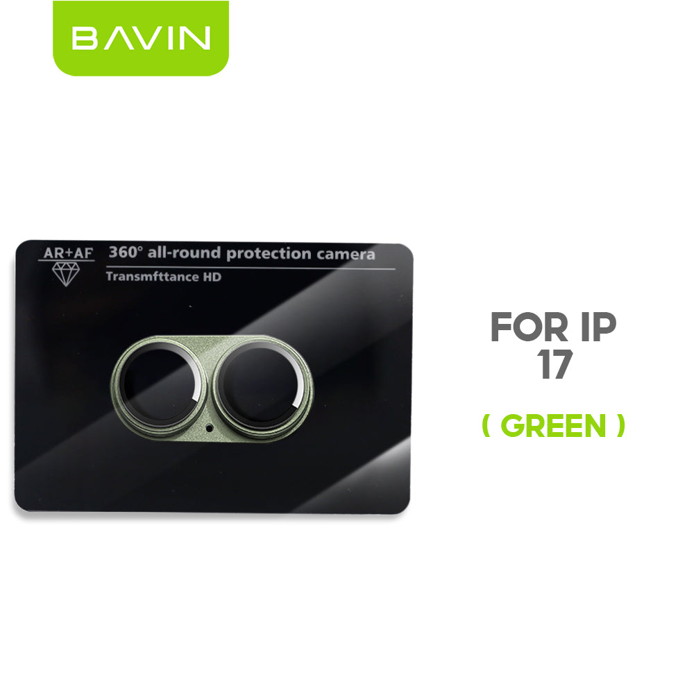 BAVIN SC1 360° Full Cover Tempered Glass Camera Lens Protector for iPhone 17 /17 Air /17 Pro /17 Pro Max