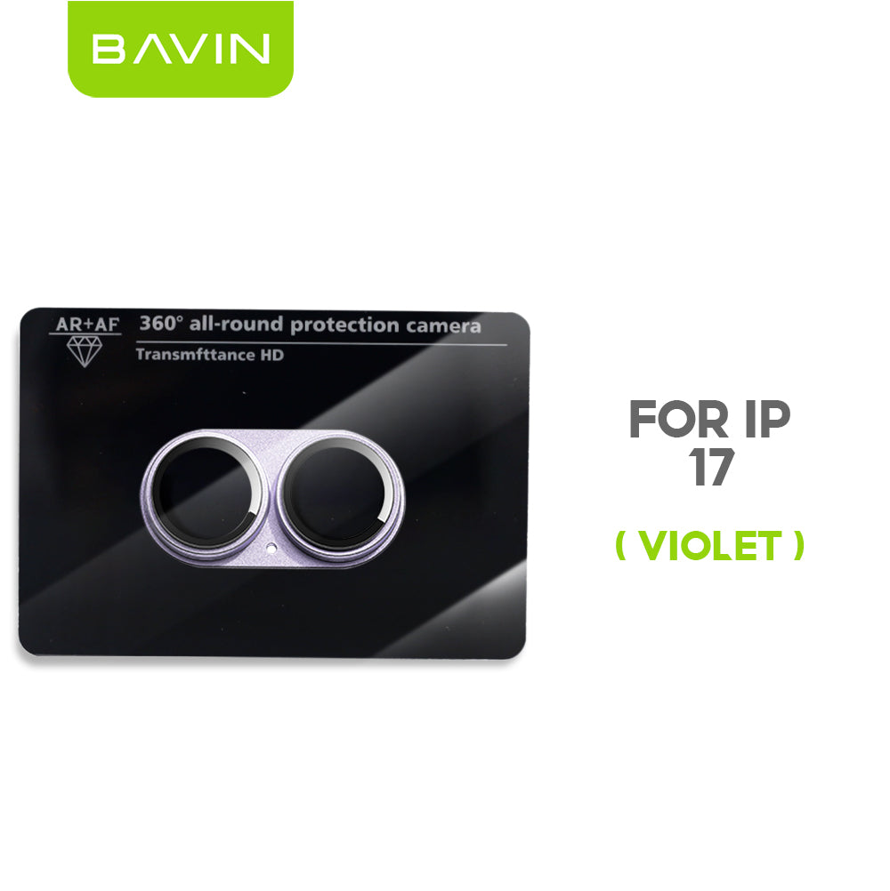 BAVIN SC1 360° Full Cover Tempered Glass Camera Lens Protector for iPhone 17 /17 Air /17 Pro /17 Pro Max