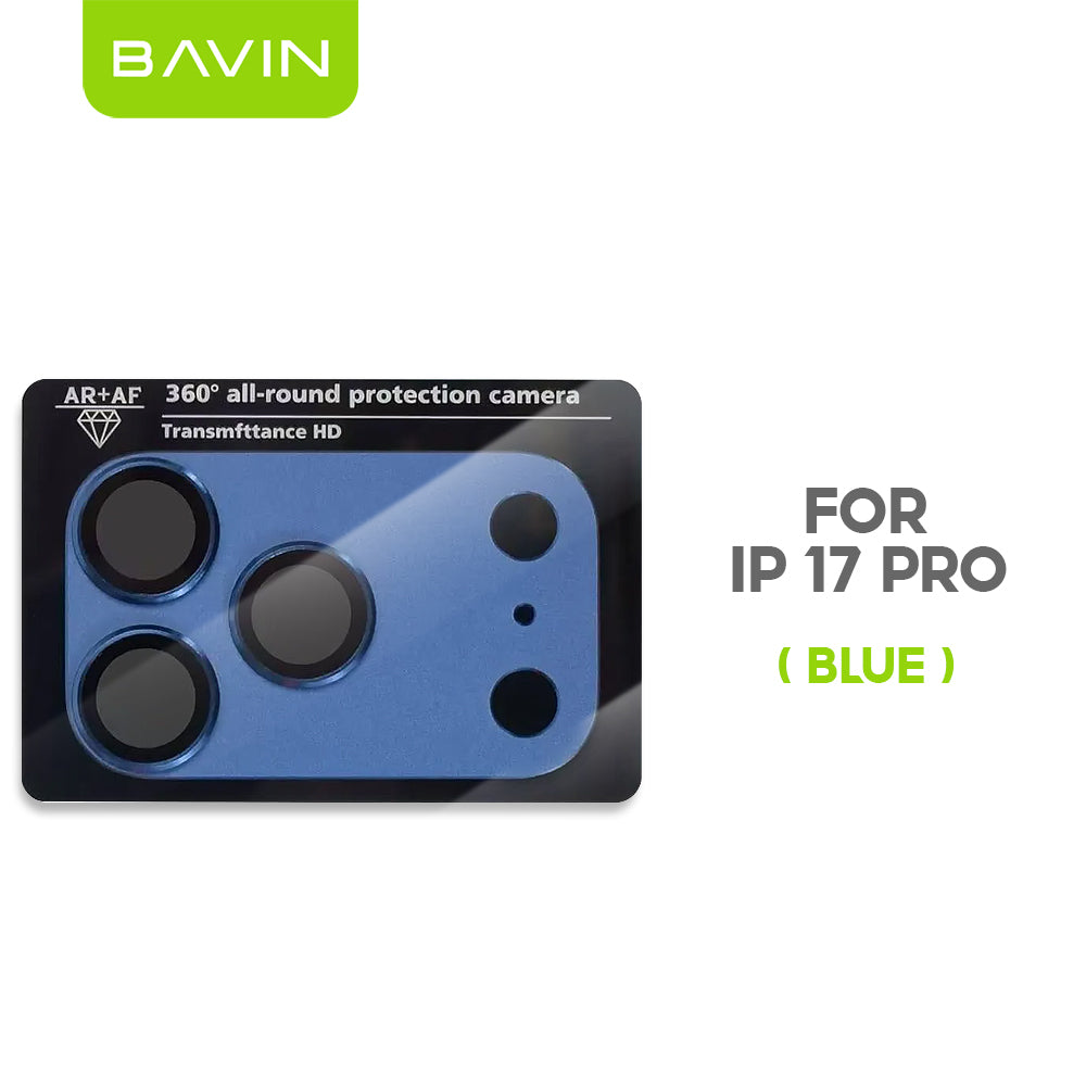 BAVIN SC1 360° Full Cover Tempered Glass Camera Lens Protector for iPhone 17 /17 Air /17 Pro /17 Pro Max