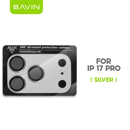 BAVIN SC1 360° Full Cover Tempered Glass Camera Lens Protector for iPhone 17 /17 Air /17 Pro /17 Pro Max