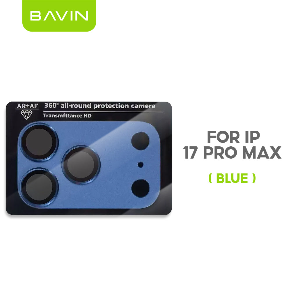 BAVIN SC1 360° Full Cover Tempered Glass Camera Lens Protector for iPhone 17 /17 Air /17 Pro /17 Pro Max