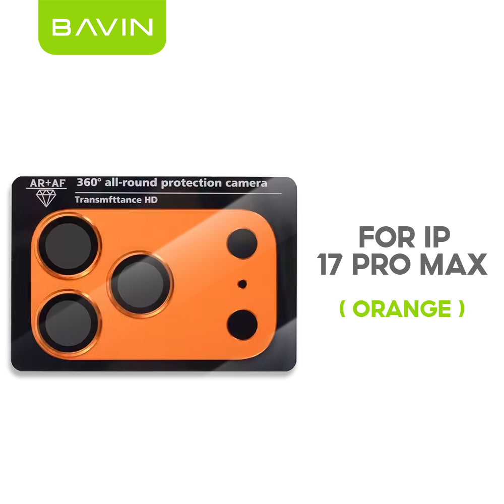 BAVIN SC1 360° Full Cover Tempered Glass Camera Lens Protector for iPhone 17 /17 Air /17 Pro /17 Pro Max