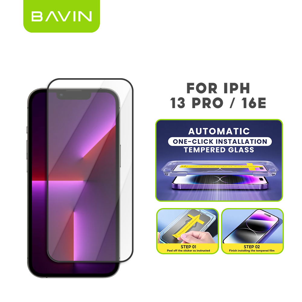 BAVIN S-Q12-XX Tempered Glass Drop-Proof Screen Protector for iPhone Series
