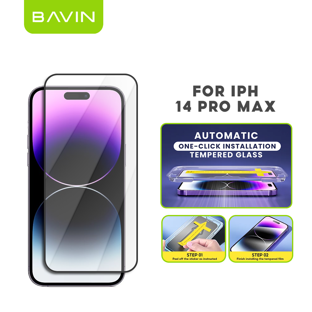 BAVIN S-Q12-XX Tempered Glass Drop-Proof Screen Protector for iPhone Series