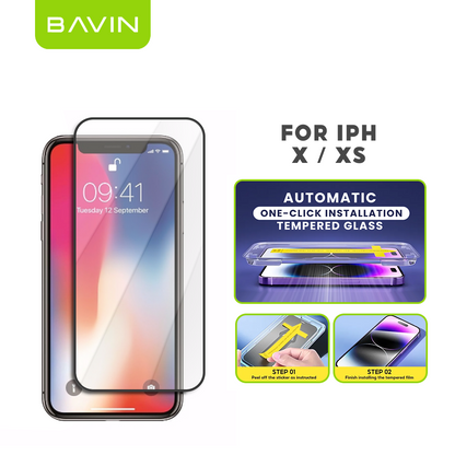 BAVIN S-Q12-XX Tempered Glass Drop-Proof Screen Protector for iPhone Series