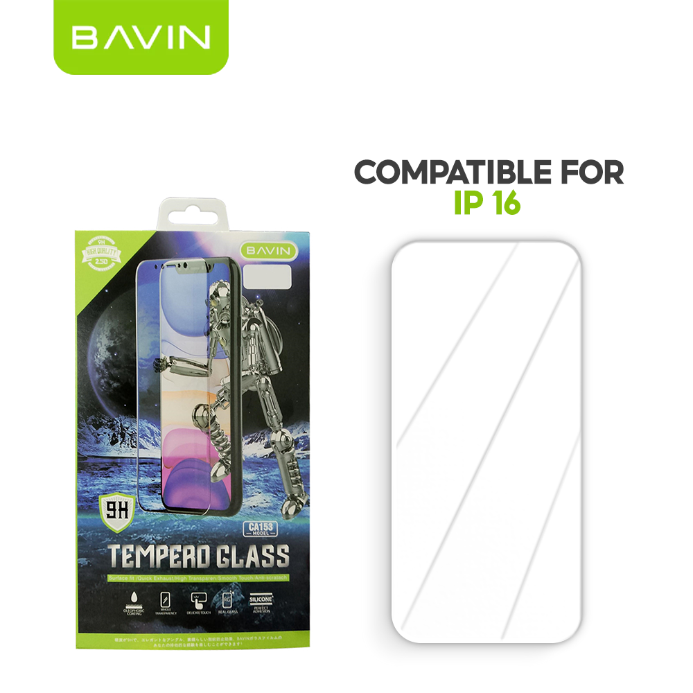BAVIN S-P Tempered Glass for iPhone 5-16 / 16E / 17 Series