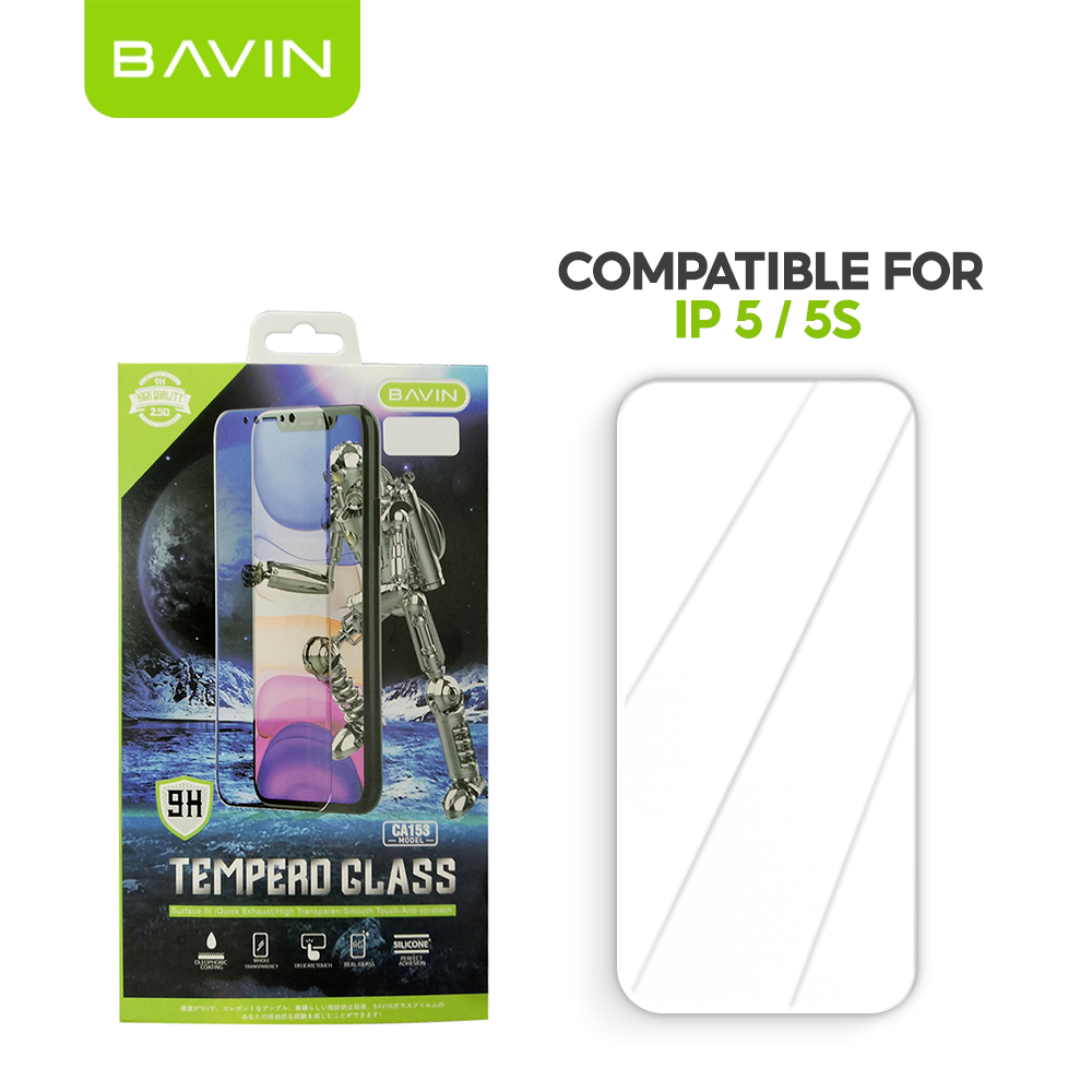 BAVIN S-P Tempered Glass for iPhone 5-16 / 16E / 17 Series