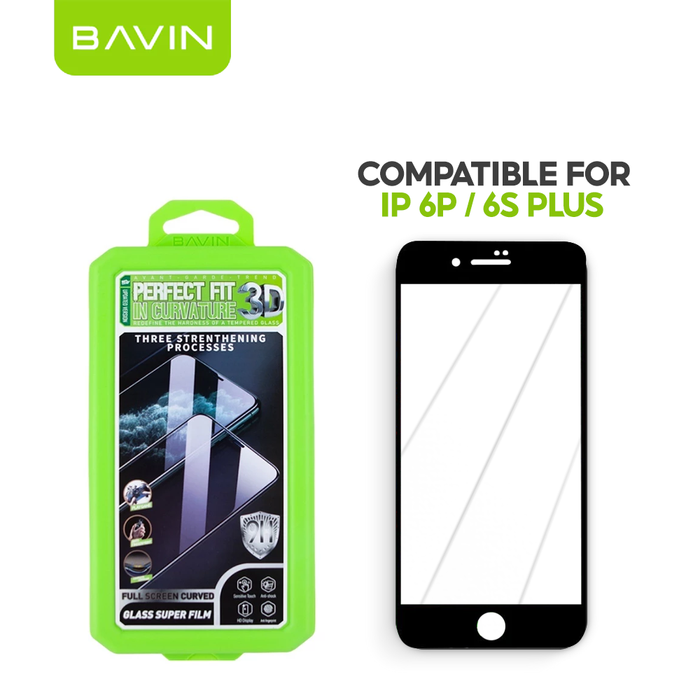 BAVIN S-Q10-XX Full Screen Tempered Glass for iPhone 6-15 Series