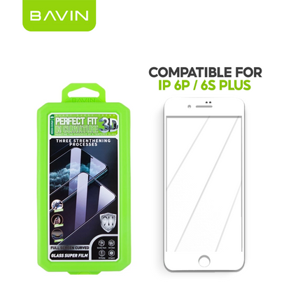 BAVIN S-Q10-XX Full Screen Tempered Glass for iPhone 6-15 Series