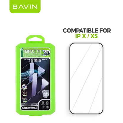 BAVIN S-Q10-XX Full Screen Tempered Glass for iPhone 6-15 Series